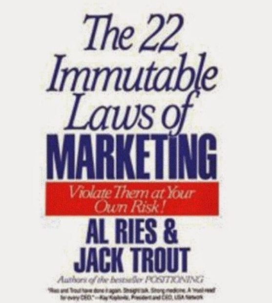 22 Qui luật bất biến trong Marketing