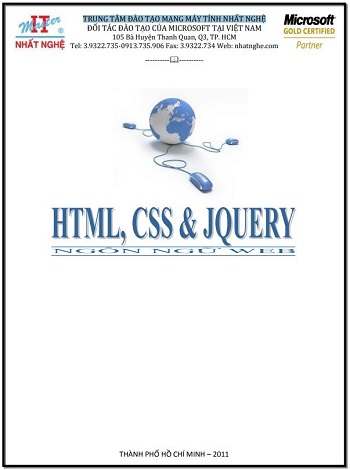 HTML, CSS & JQUERY NGÔN NGỮ WEB